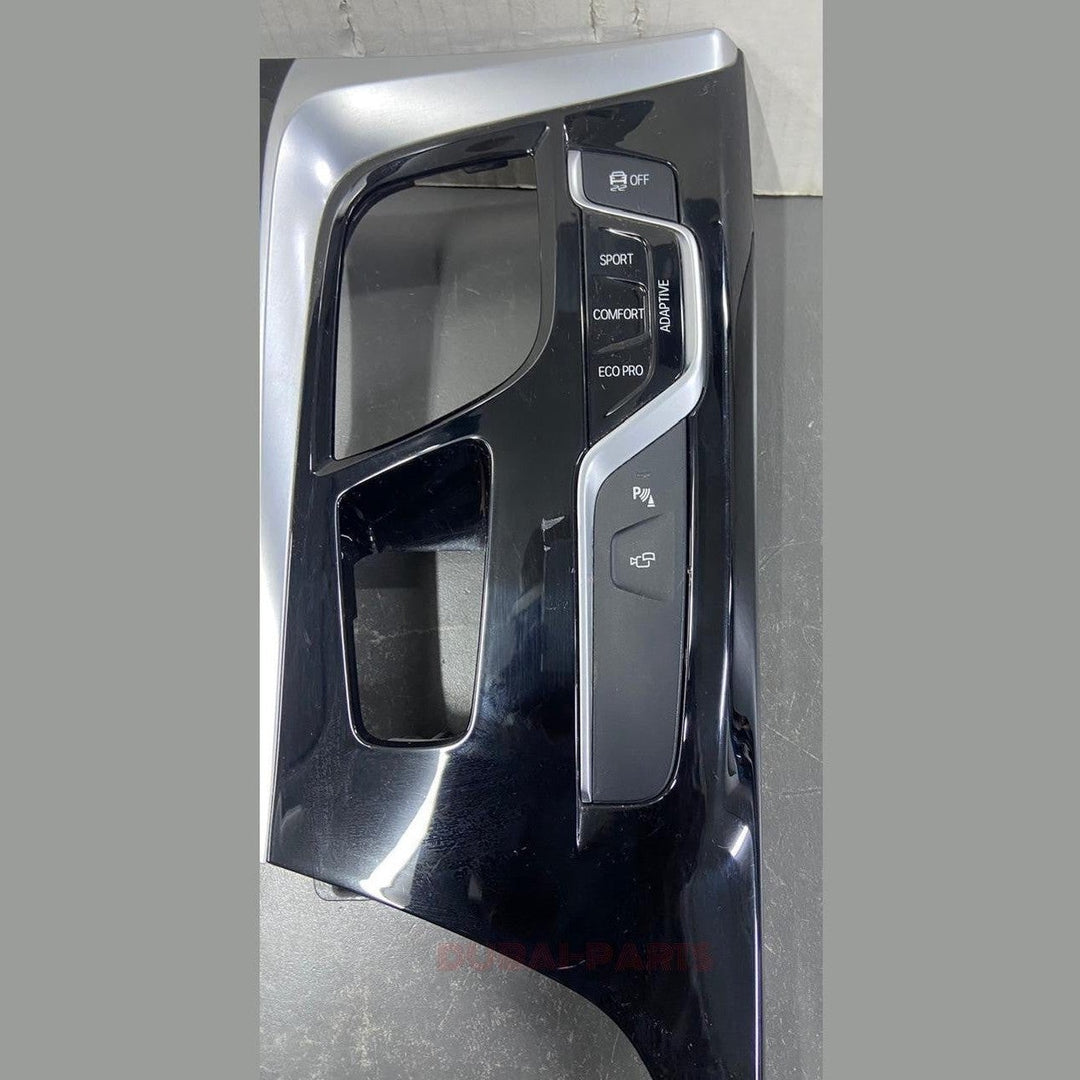 OEM BMW 5 SER G30 G31 G32 INTERIOR CENTRE CONSOLE TRIM PIANO BLACK RHD 8071621 USED ITEM