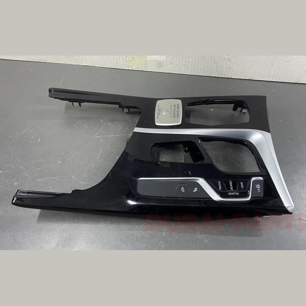 OEM BMW 5 SER G30 G31 G32 INTERIOR CENTRE CONSOLE TRIM PIANO BLACK RHD 8071621 USED ITEM