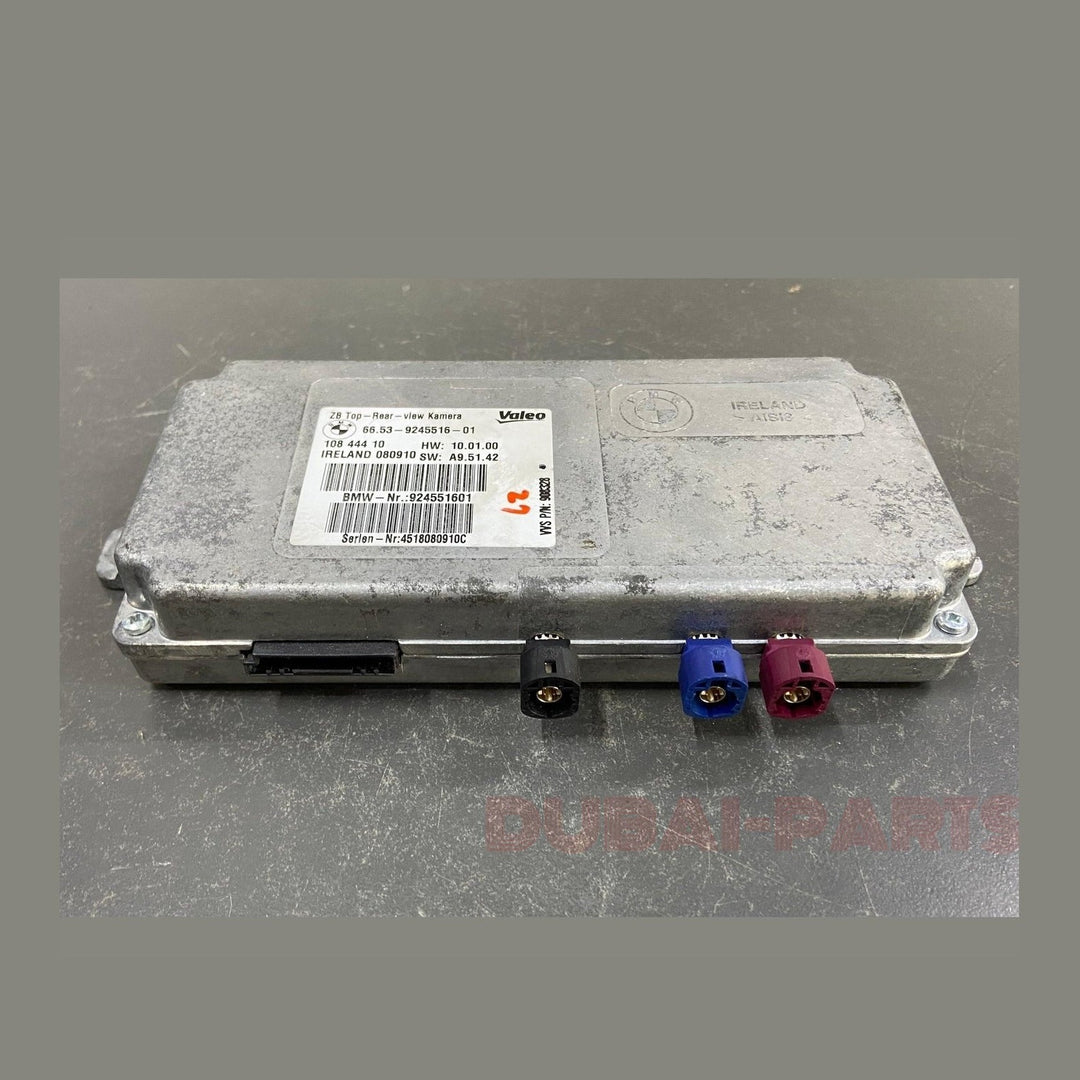 OEM BMW X5 X6 E70 E71 REAR VIEW REVERSE CAMERA CONTROL MODULE ECU  9245516 USED ITEM