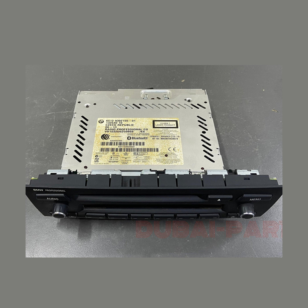 OEM BMW E81 E87 E89 E90 E91 LCI Professional CD Radio Bluetooth Head Unit 9302155 Used item