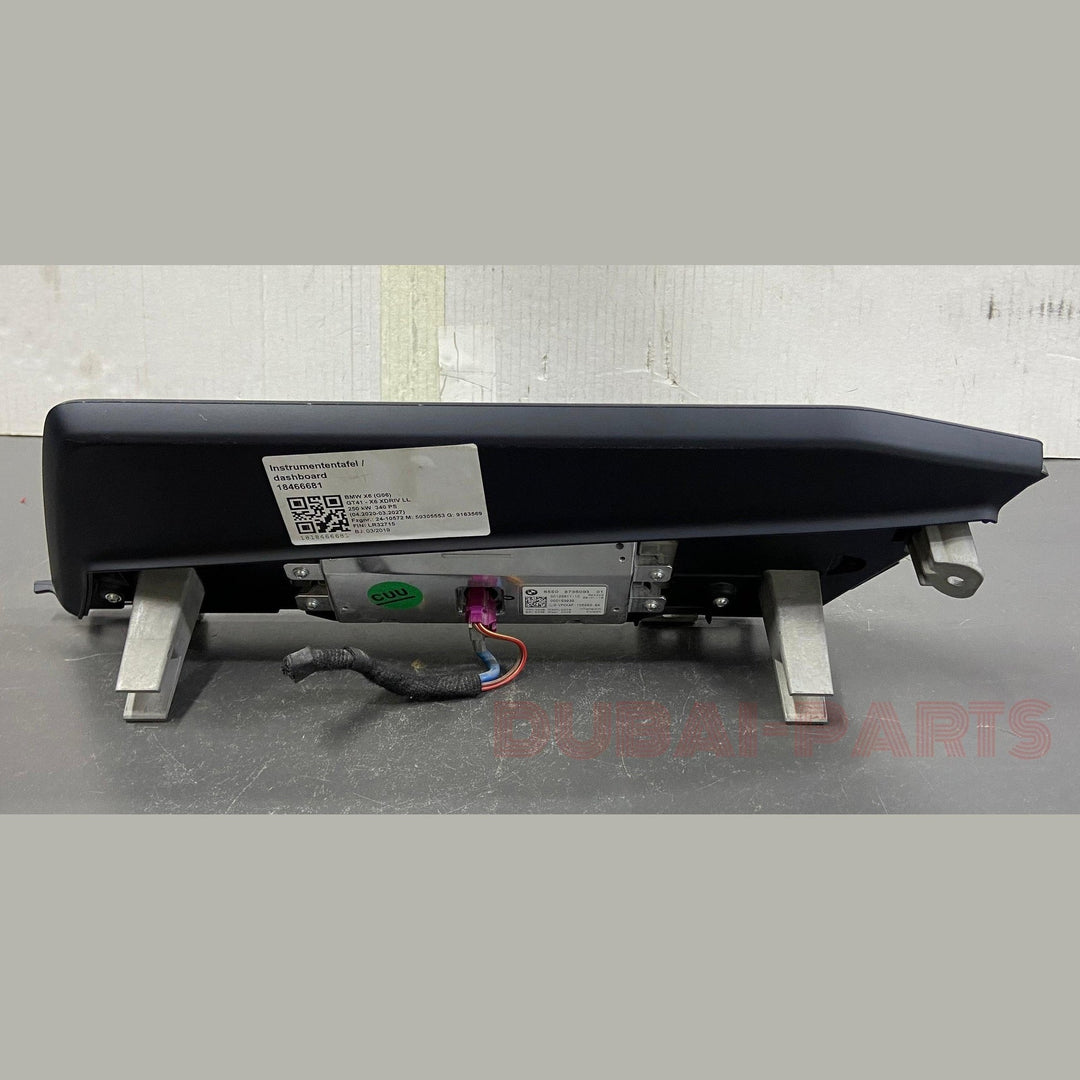 شاشة عرض معلومات الوسائط والملاحة الأصلية لسيارات BMW X5 G05 و X6 G06 40i موديل 2020، رقم القطعة 8736093، مستعملة