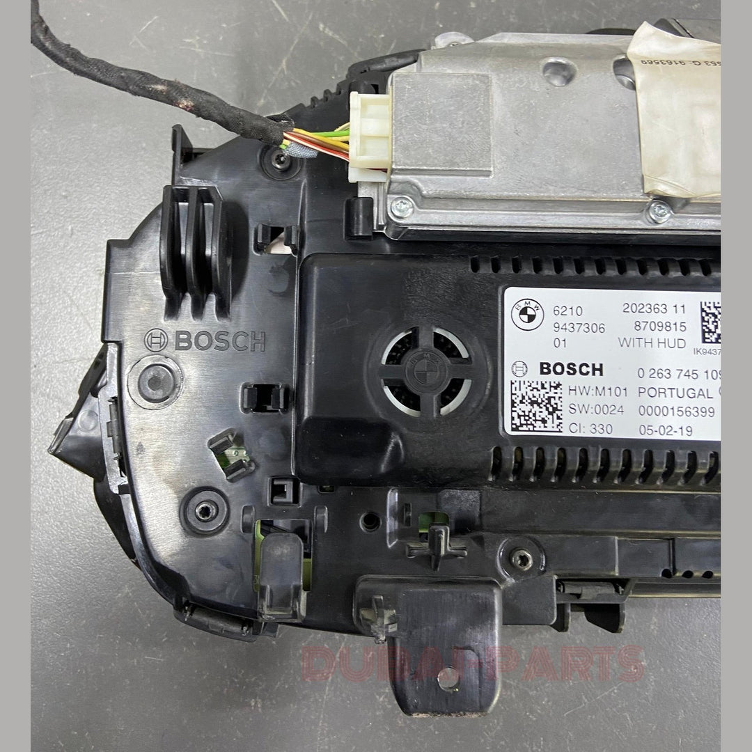 OEM BMW G20 G21 G30 G31 G01 G06 INSTRUMENT CLUSTER SPEEDOMETER LIVE COCKPIT HUD 9437306 USED ITEM