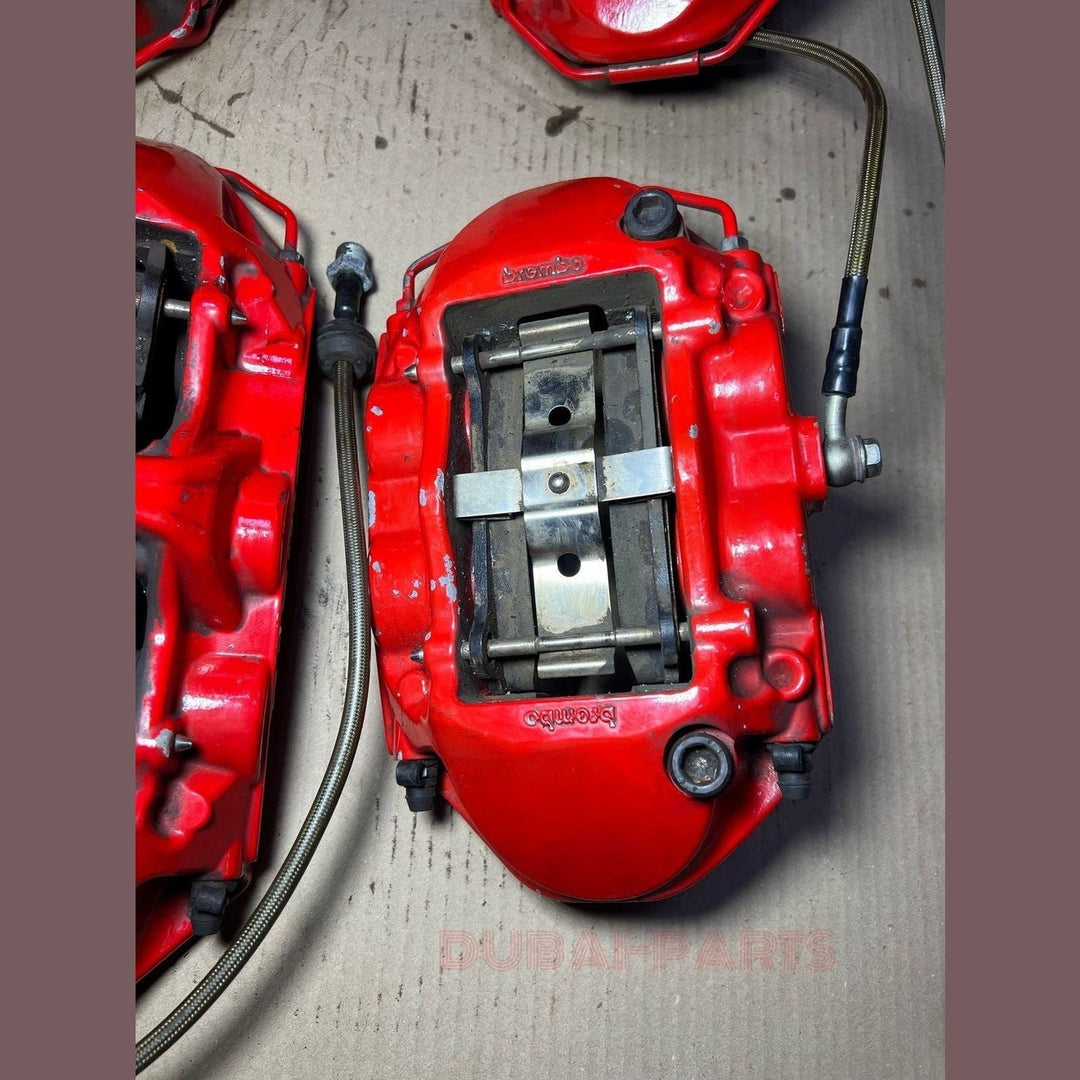 Mercedes-Benz E63 W212 E-Class Front \ Rear Brembo Red Brake Caliper Set of 4