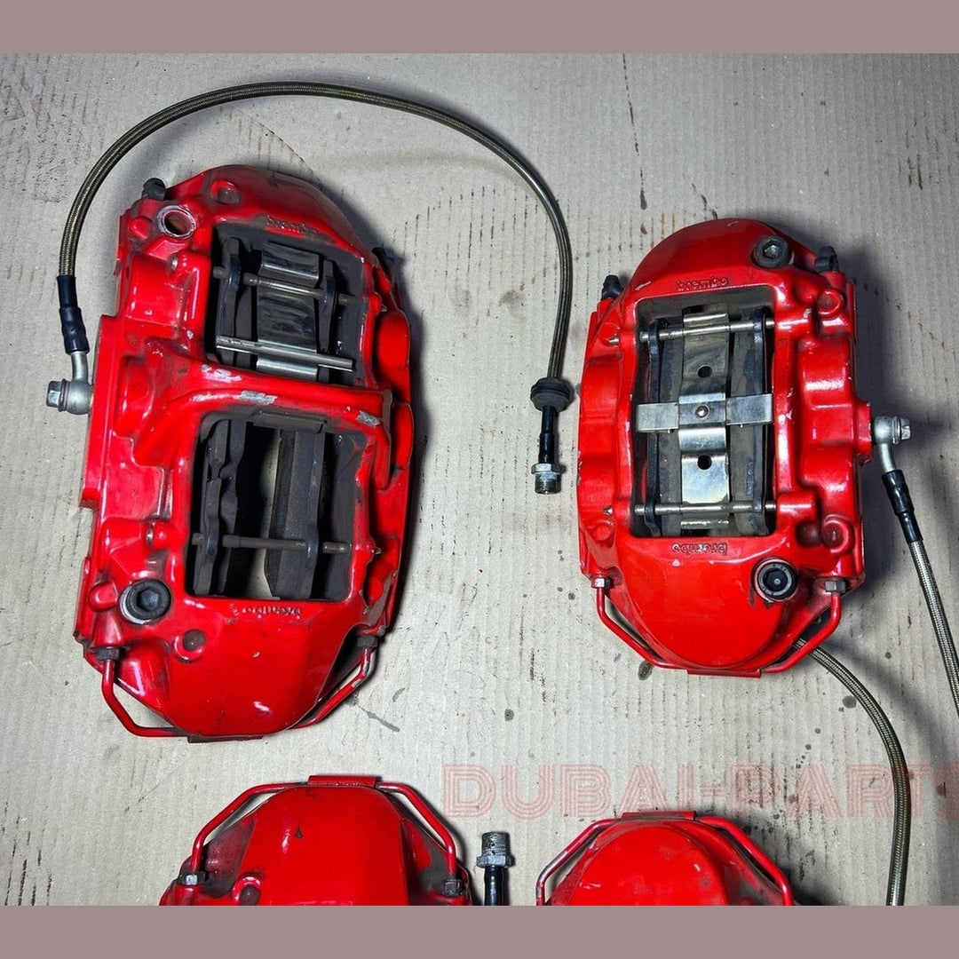 Mercedes-Benz E63 W212 E-Class Front \ Rear Brembo Red Brake Caliper Set of 4