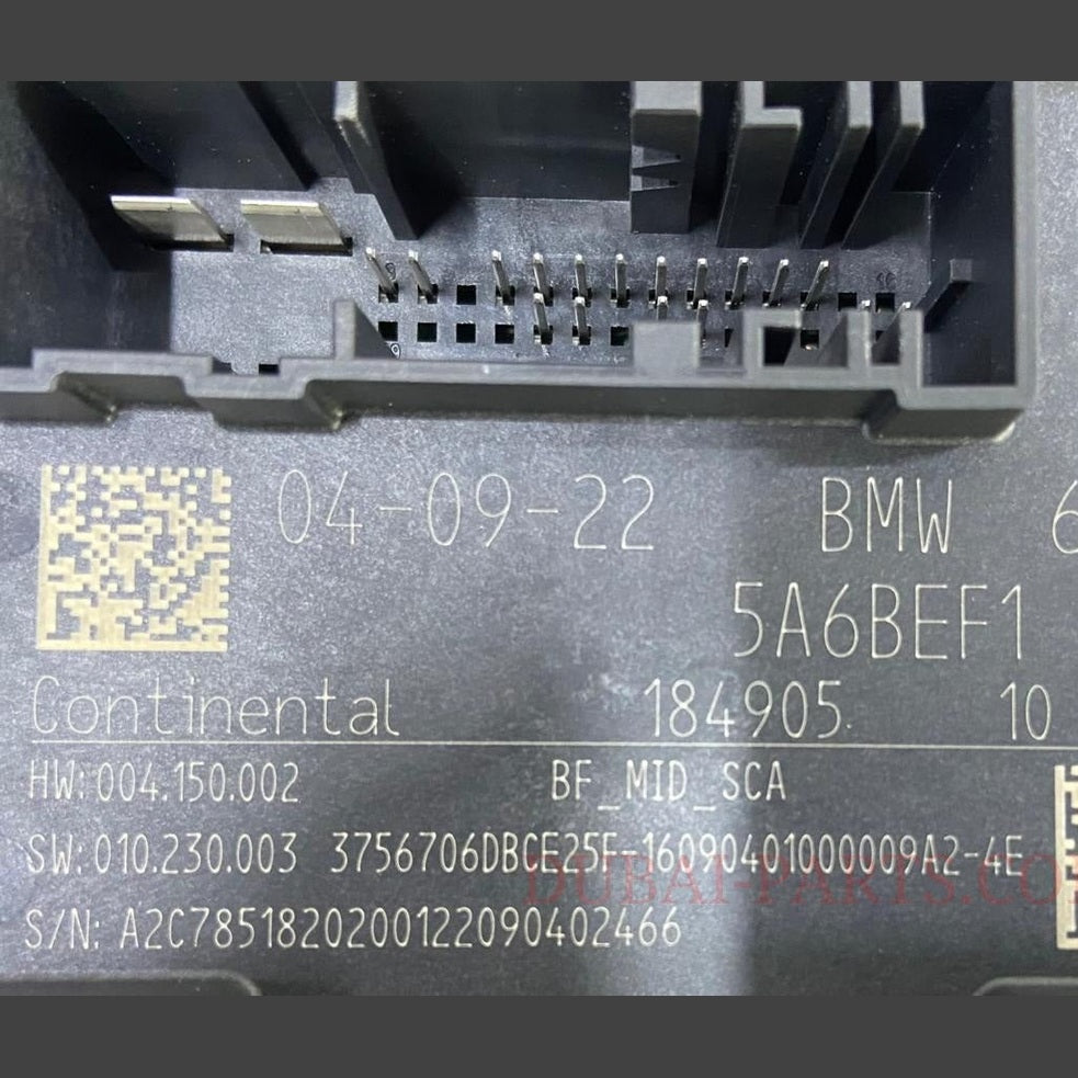 BMW G70 Control unit door passenger's side 5A6BEF1