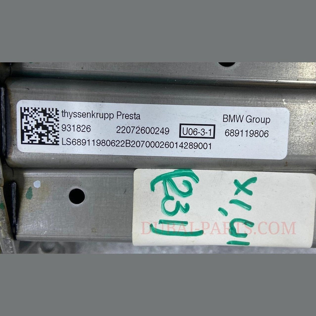BMW X1,U11 STEERING COLUMN 6891198 USED