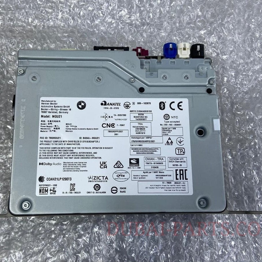 BMW MGU21 AUDIO HEAD UNIT 5A8EA84 HARMAN BECKER NEW