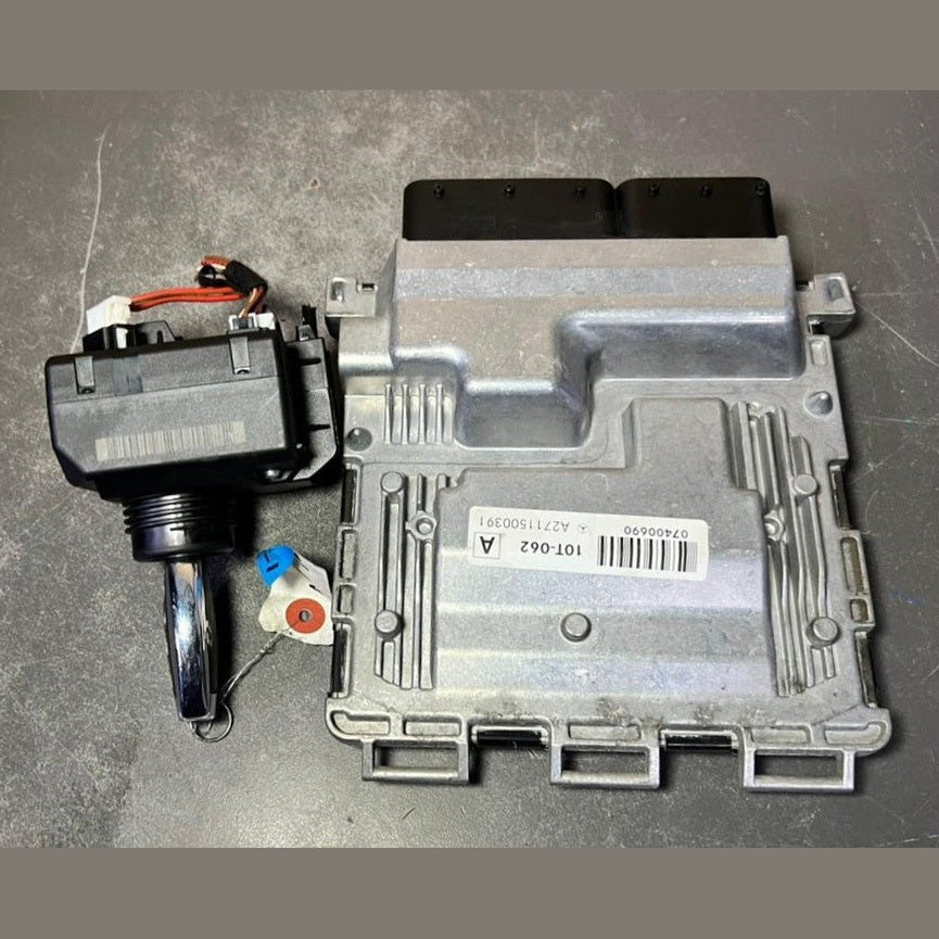 2010-2014 Mercedes-Benz W204 CGI ECU Engine Computer Ignition Key Set A271 1500391 OEM
