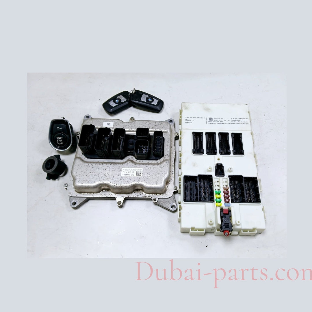BMW 320i F30 N20 ENGINE CONTROL UNIT ECU KIT DME 7633412