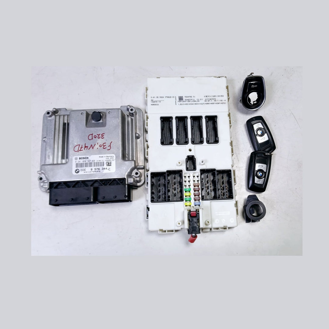 BMW 320d F30 N47 ENGINE CONTROL UNIT ECU KIT DDE 8576344