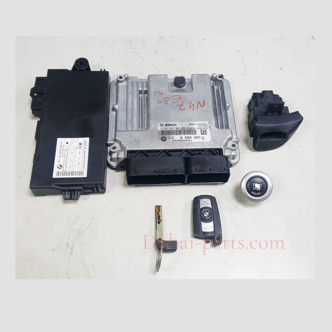 BMW X1 E84 N47 ENGINE CONTROL UNIT ECU KIT DDE 8580307