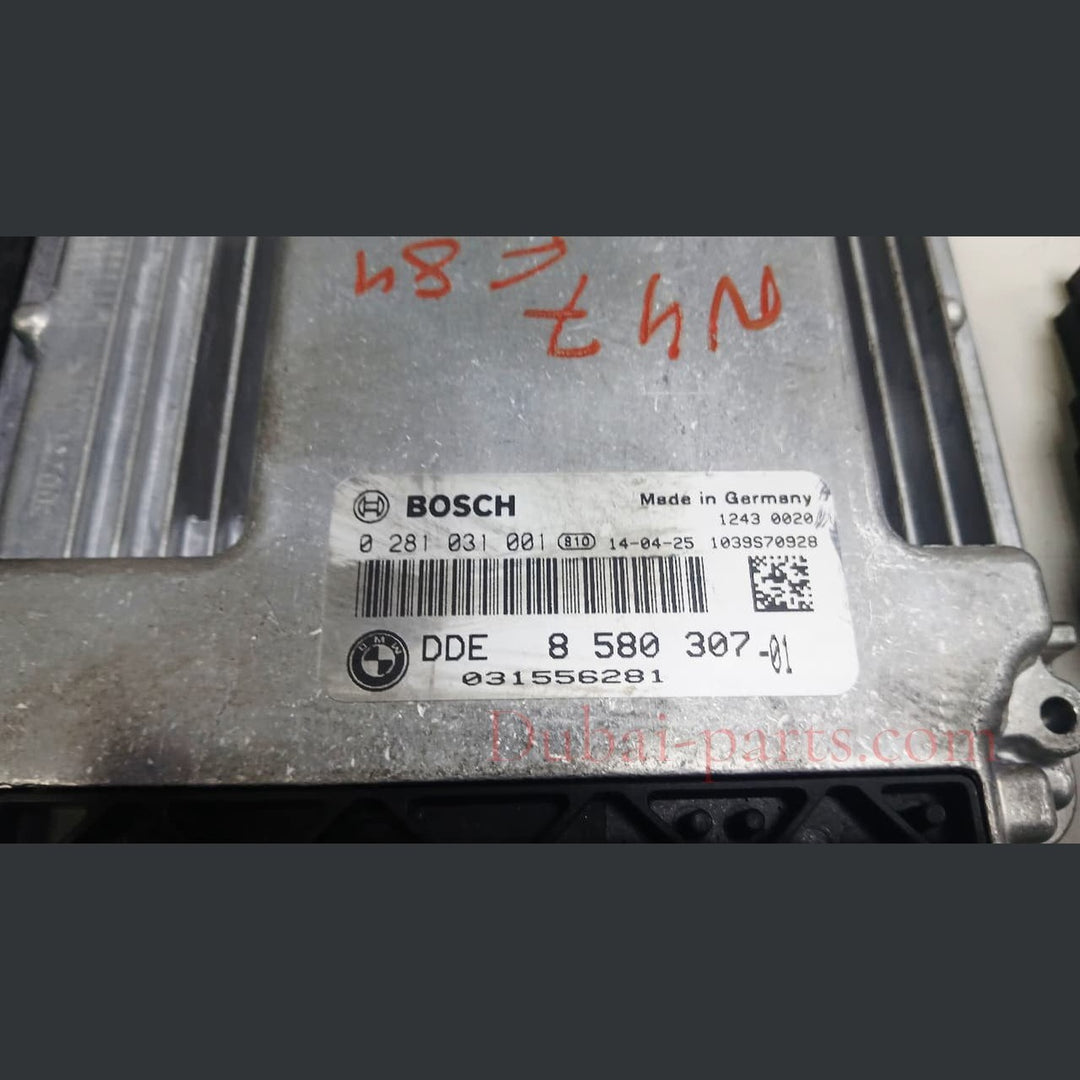 BMW X1 E84 N47 ENGINE CONTROL UNIT ECU KIT DDE 8580307