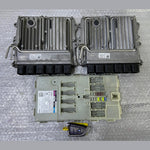 Load image into Gallery viewer, OEM BMW N74 G12 ENGINE CONTROL UNIT DOUBLE ECU SET DME 8489448 BOSCH