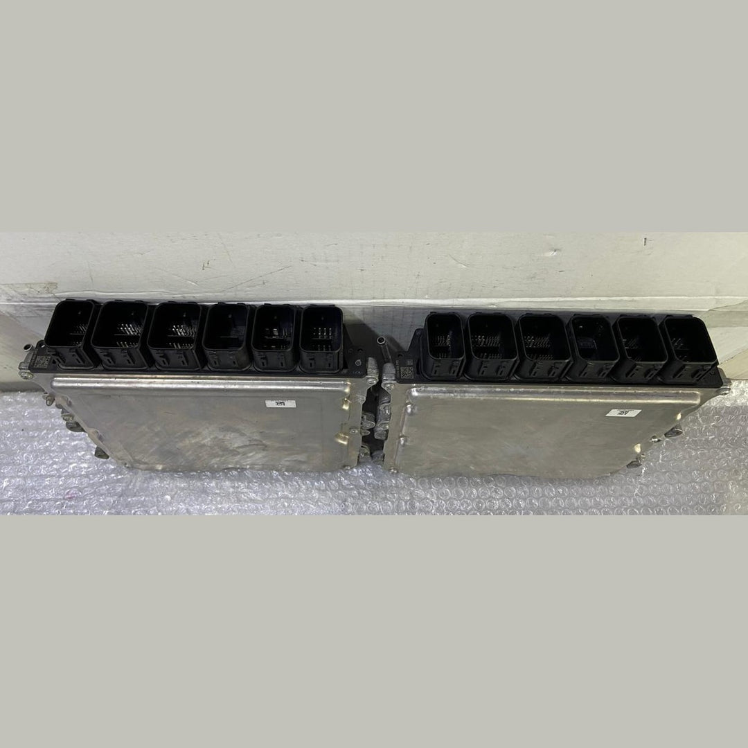 OEM BMW N74 G12 ENGINE CONTROL UNIT DOUBLE ECU SET DME 8489448 BOSCH