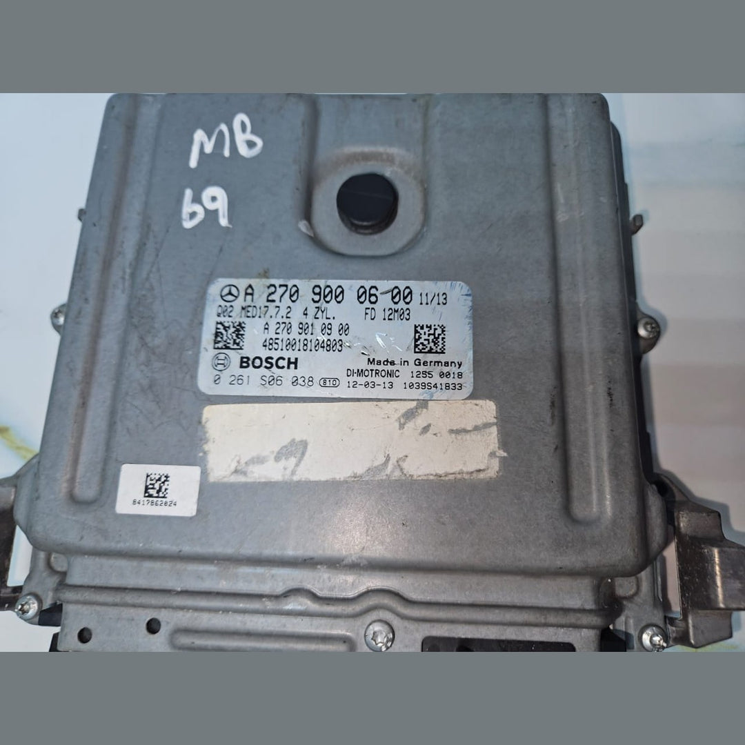 12-13 Mercedes W246 B-Class Engine Control Module Unit ECM ECU A270 9000600 OEM