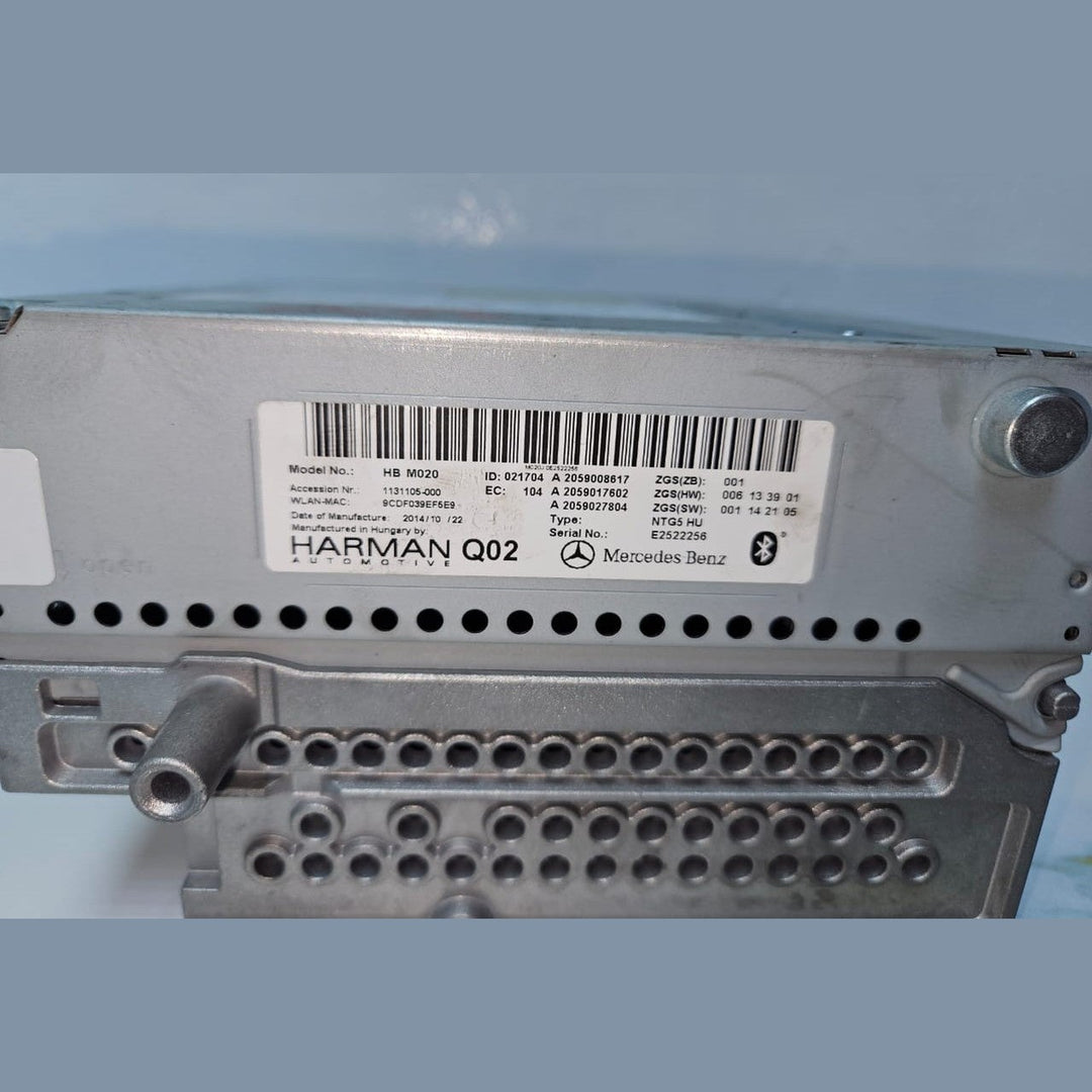 14-18 Mercedes W205 C300 C350 Radio Audio GPS Head Unit CD DVD Changer A205 9008617 OEM