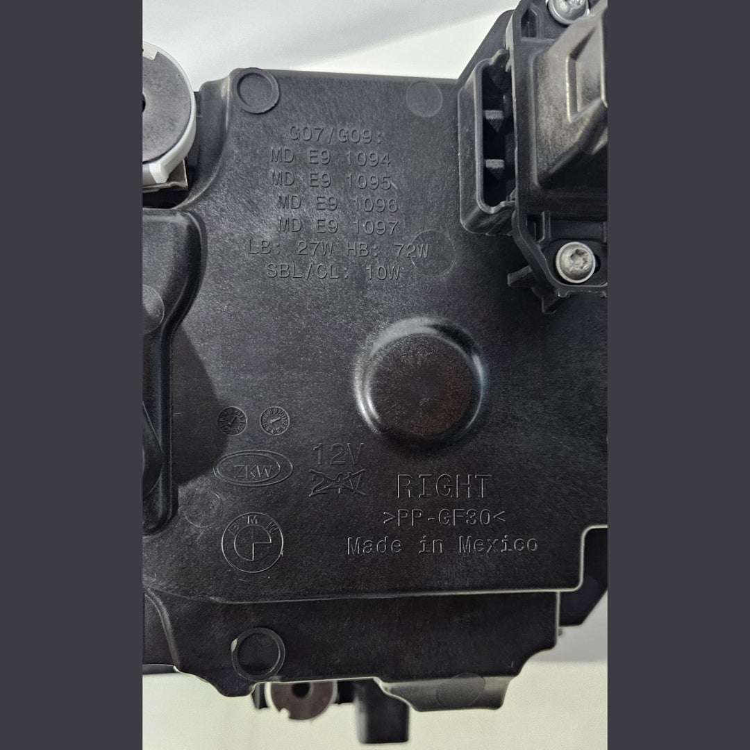 BMW XM G09 2023 LHD LED HEAD LIGHT Left Right Pair 5A65AD4 5A65AD3 Brand new