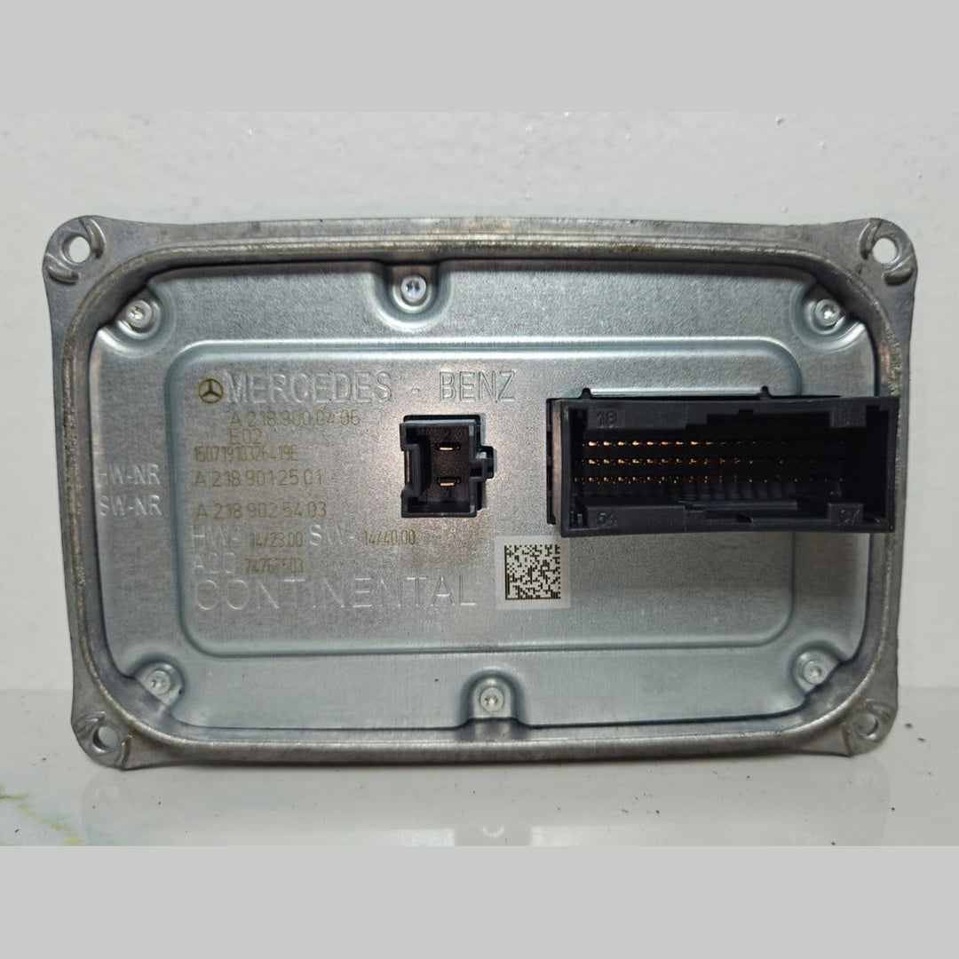 14-18 Mercedes W218 CLS Headlight Ballast Control Module A218 9000406 OEM