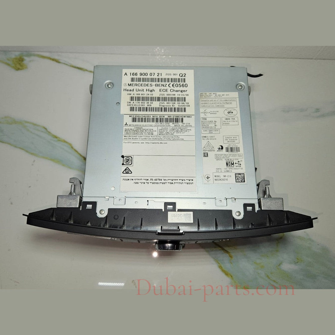 13-16 Mercedes W166 ML GLE GLS Radio Audio Head Unit CD Player A166 9000721 OEM
