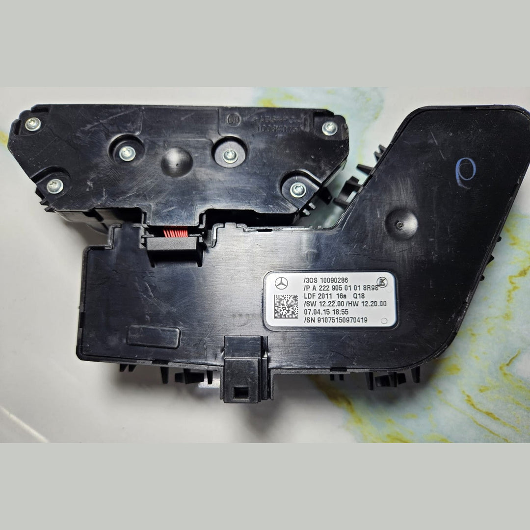 Mercedes W222 S-Class Left Side Seat Control Switch Module A222 9050101 OEM