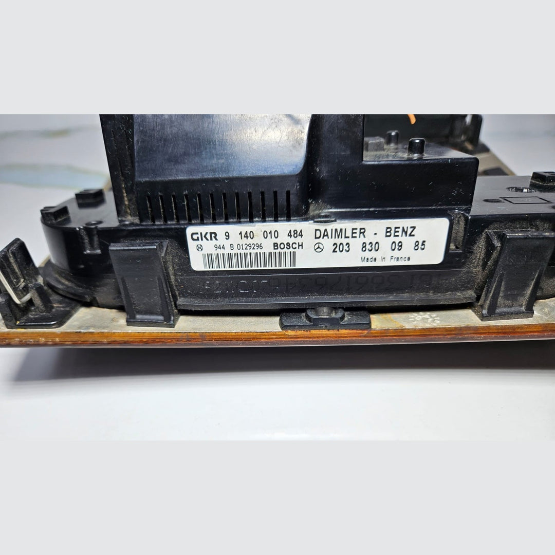 Mercedes W203 C-Class Heater Climate Control Switch Trim Panel A203 8300985 OEM