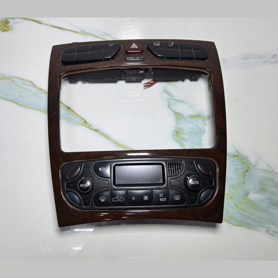 Mercedes W203 C-Class Heater Climate Control Switch Trim Panel A203 8300985 OEM