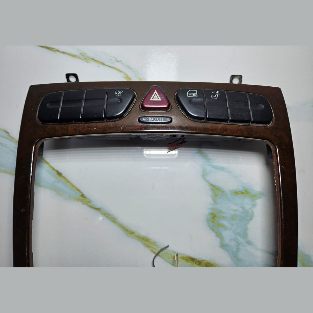 Mercedes W203 C-Class Heater Climate Control Switch Trim Panel A203 8300985 OEM