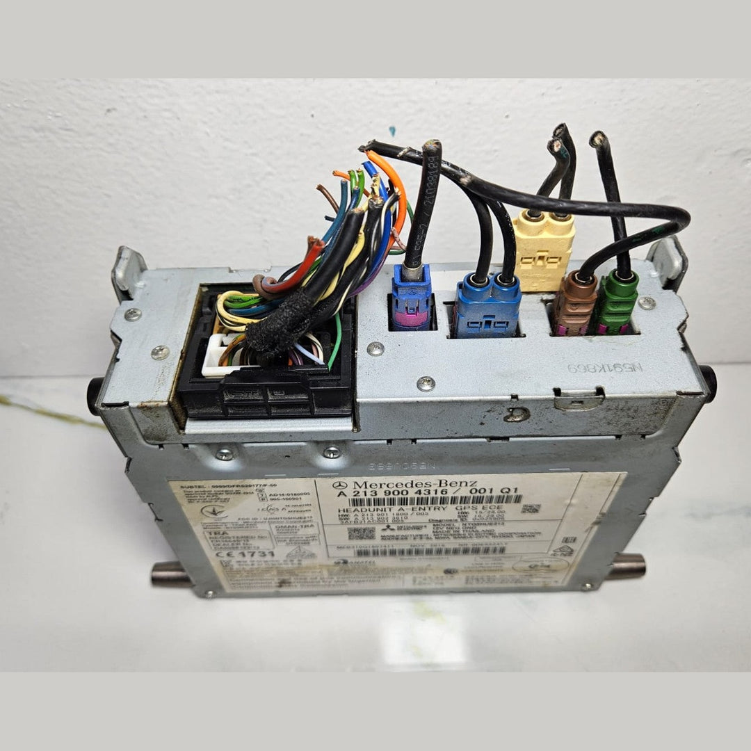 Mercedes W213 E-Class Radio Audio Head Unit Multimedia CD Player A213 9004316