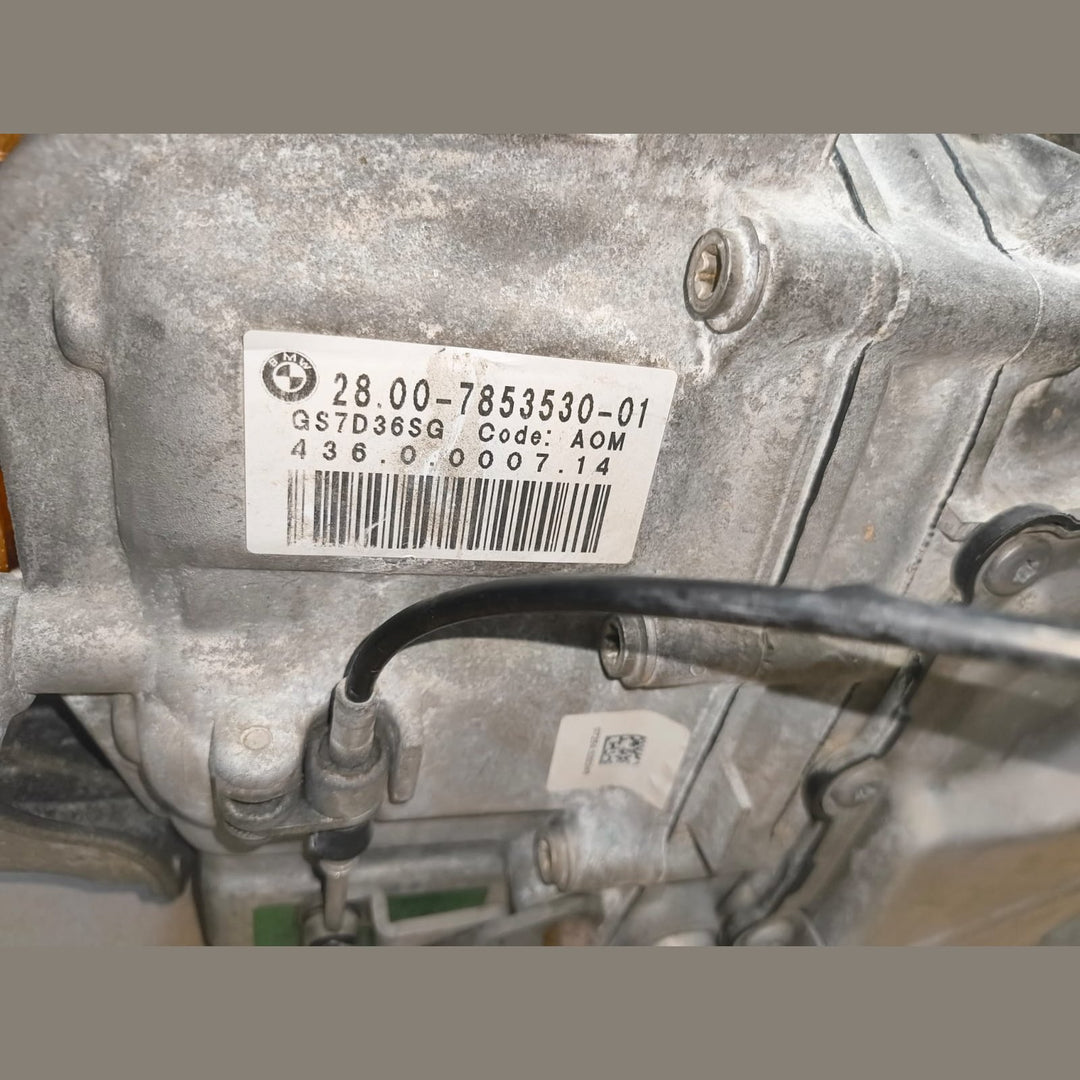BMW TRANSMISSION M4 F82 2015 GS7D36SG 2800 7853530 Gearbox