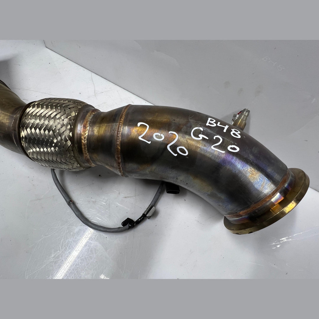 Downpipe For BMW B48 With 02 Sensor 330I G20 Exhaust Manifold