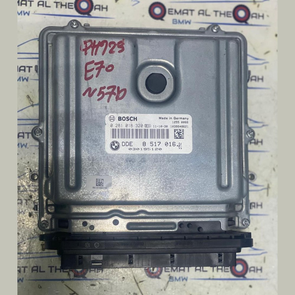 BMW X5 XDRIVE40D M SPORT MK2 (E70) 10-13 ENGINE ECU  8517016