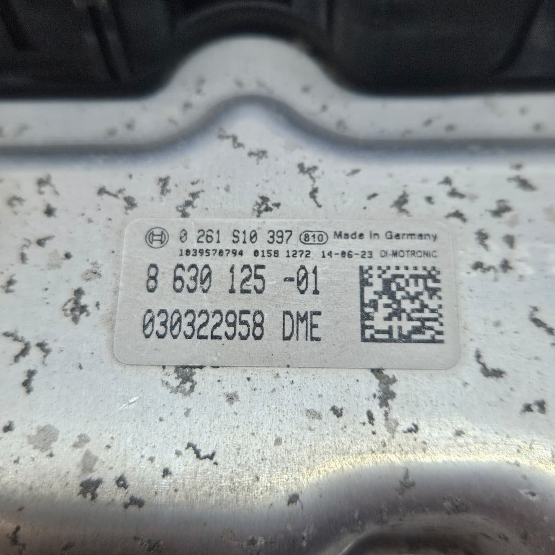 2014 BMW 116i F20 N13 Engine Control Unit ECU KEY SET DME 8630125