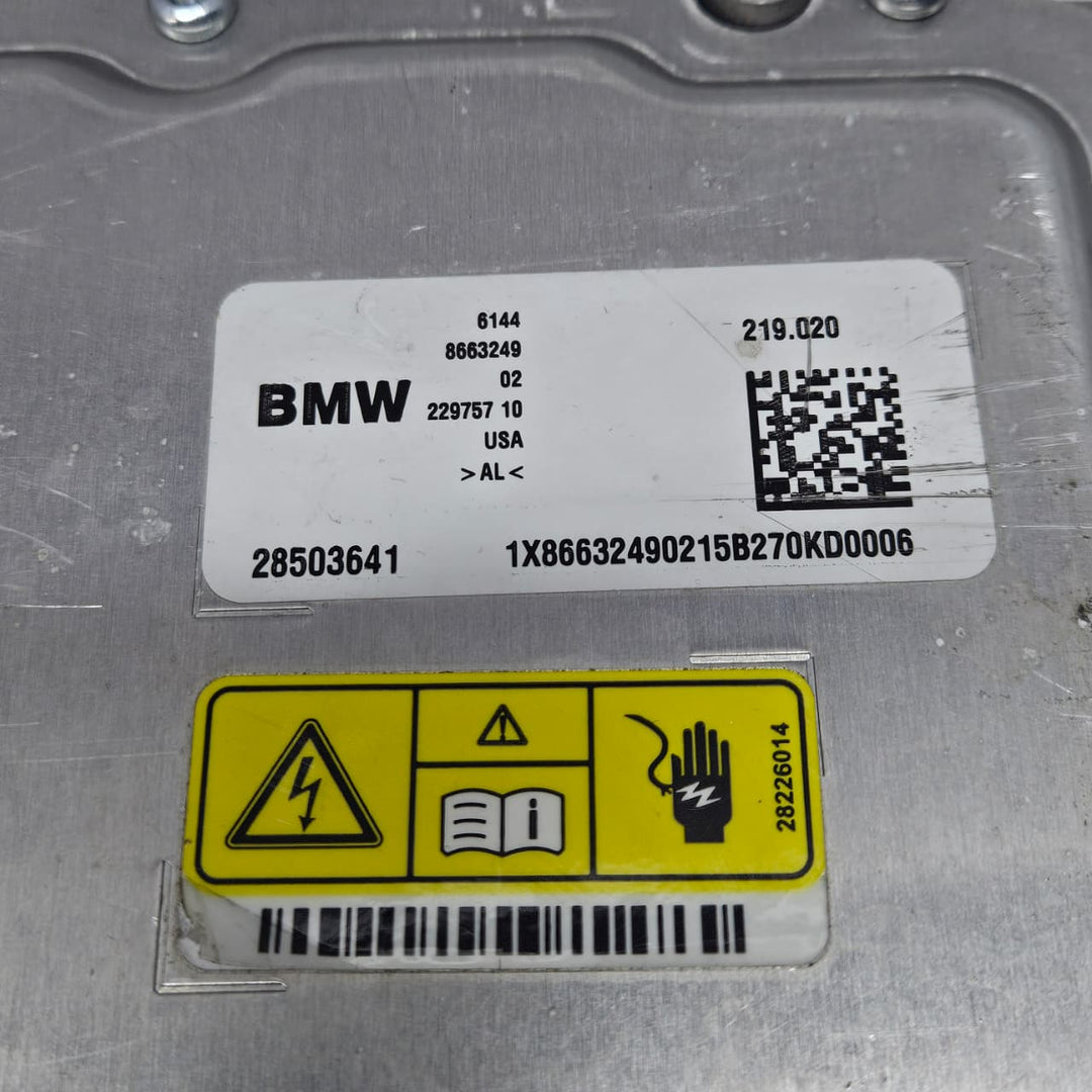 2015-2018 BMW X5 F15 Voltage Converter Inverter 8663249 OEM PHEV xDrive40e