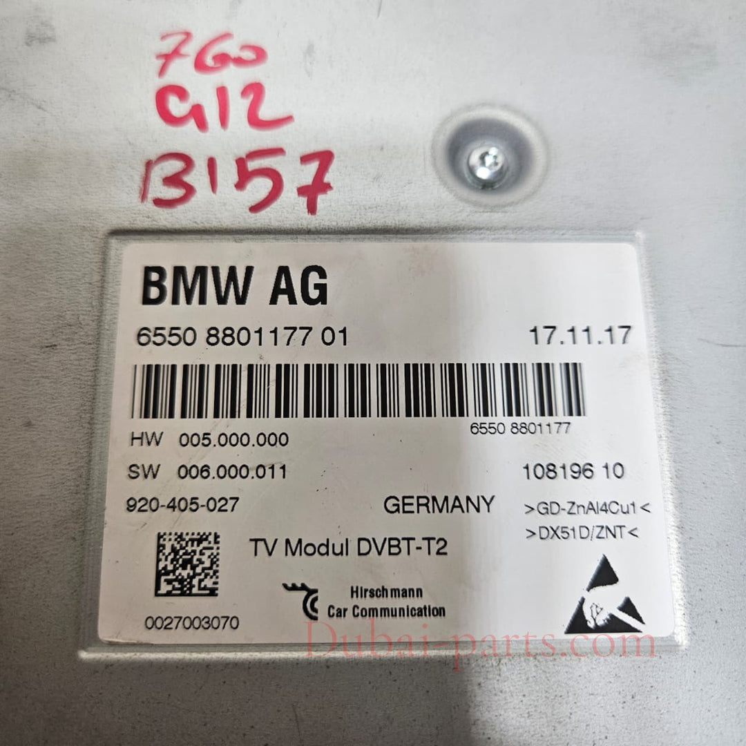 BMW 5 6 7 Series G30 G31, G32 G11 G12 Video Control Module 8801177