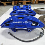 Bild in die Galerieansicht laden, BMW ALPINA D3S G20 LCI Brake Set Front Rear Discs 395mm + Calipers OEM 6887397 7915314