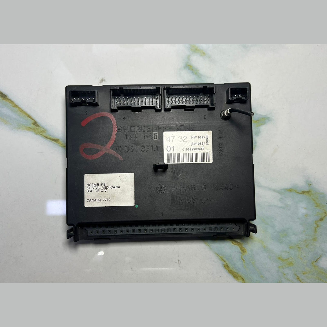 Mercedes-Benz W163 ML -Class Comfort Control Module A163 5454732 OEM