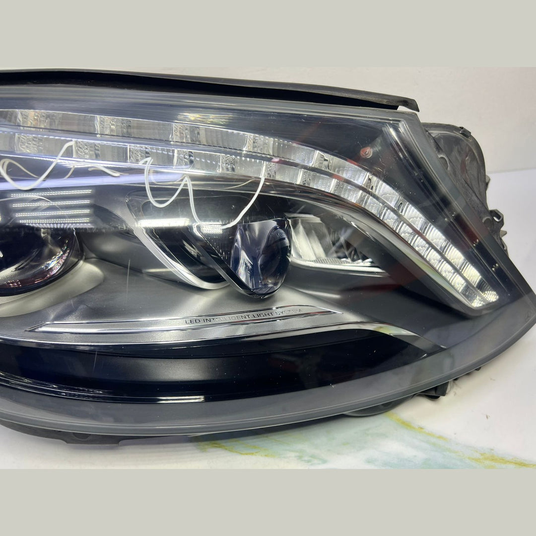 14-18 Mercedes W222 S400 Front Right Side Head light Headlamp Xenon A222 9061602 OEM