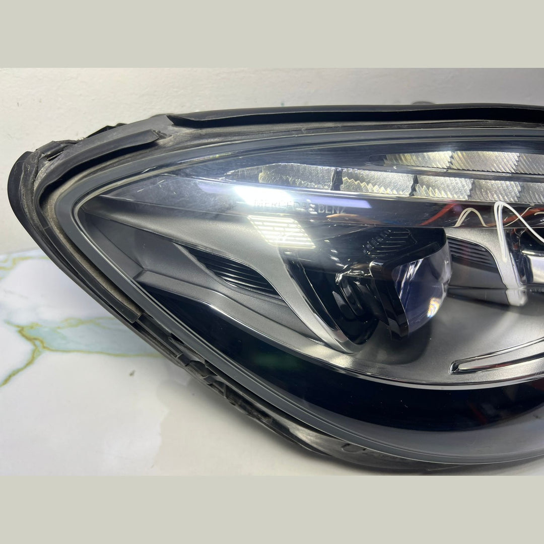 14-18 Mercedes W222 S400 Front Right Side Head light Headlamp Xenon A222 9061602 OEM
