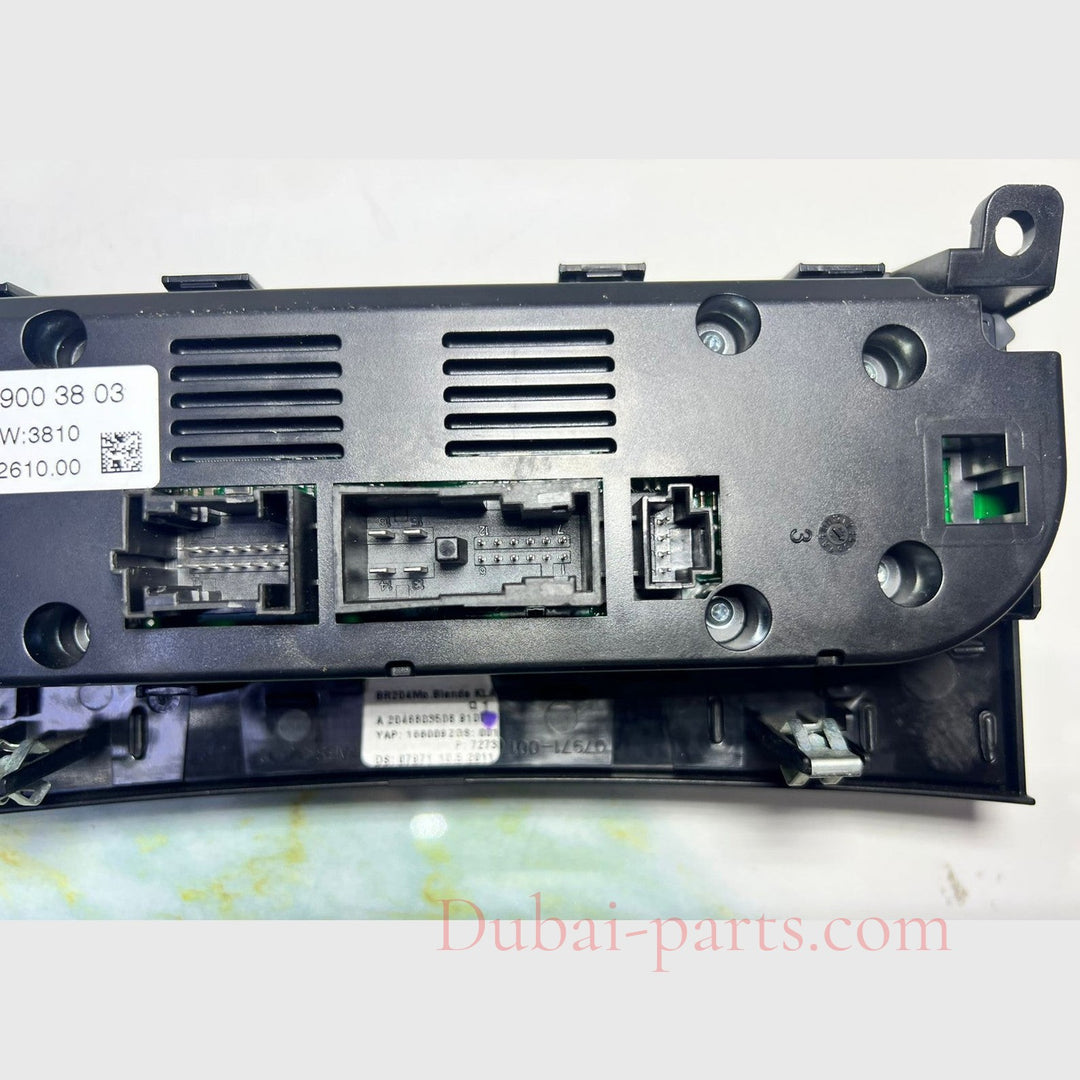 10-14 Mercedes W204 C-Class AC Climate Heater Control Panel Switch A204 9003803