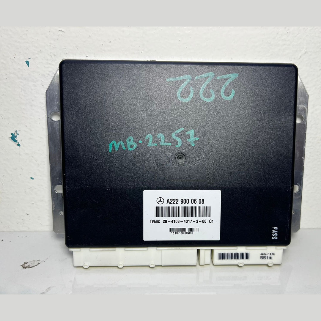 15-20 Mercedes W222 S-Class Air Suspension Control Unit Module A222 9000608 OEM