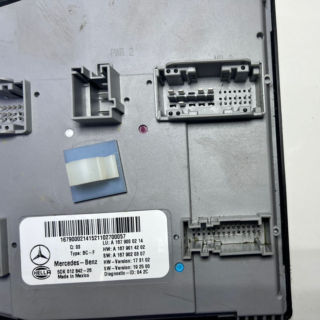 20-24 Mercedes-Benz W167 GLE SAM BCM Body Control Module Unit A167 9000214 OEM
