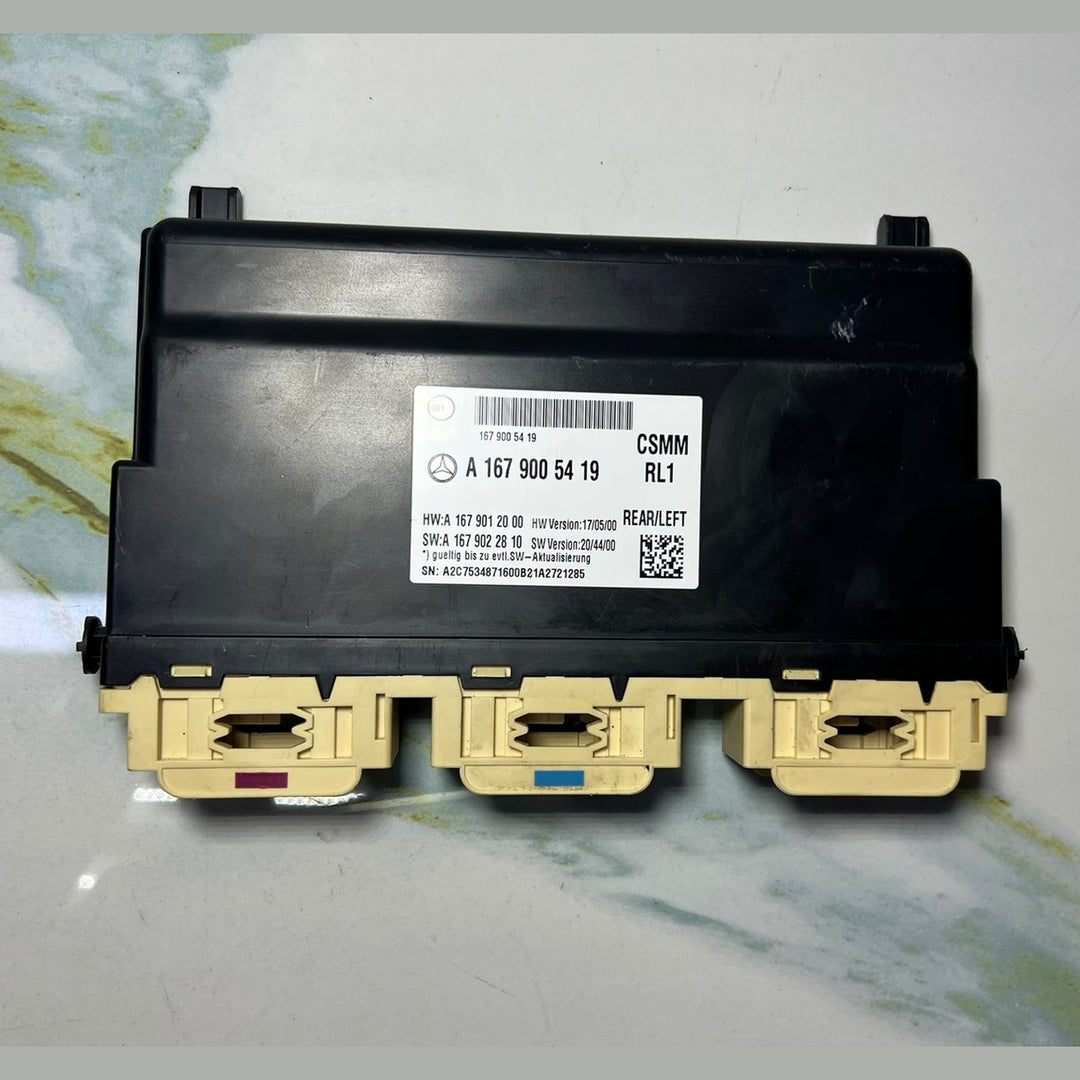 2019-2024 Mercedes W167 GLE Rear Left Side Seat Control Module A167 9005419 OEM