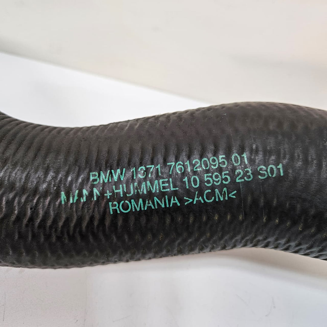2012-2016 BMW 528i and 528i xDrive N20 2.0L Turbo Intercooler Hose 7612095 USED