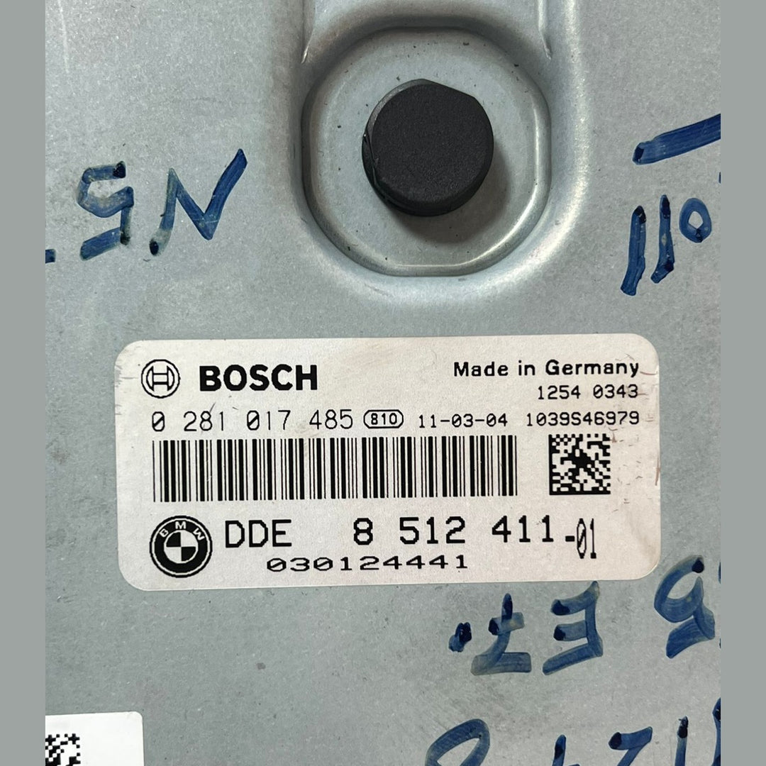 2011 BMW X5 E70 N57D Engine Control Unit ECU SET DDE + CAS3 AG + 1KEY 8512411