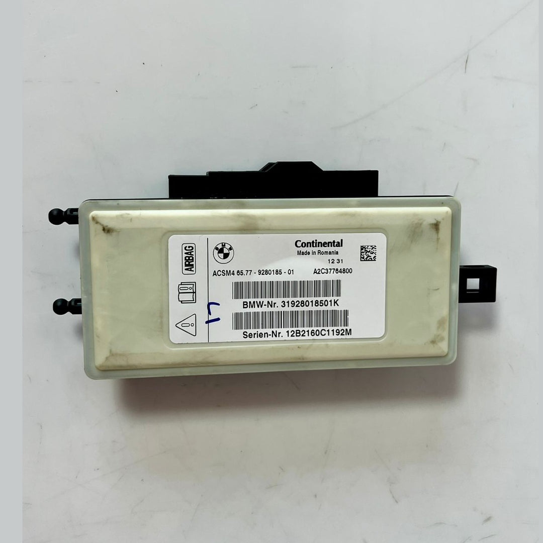 BMW 5 6 7 Series F01 F02 F03 F10 F11 F25 SRS Safety Control Unit Module 9280185