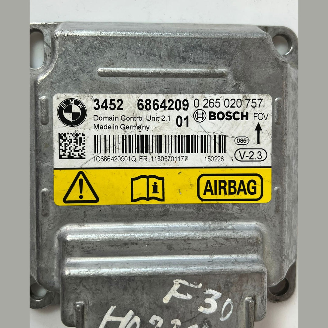 BMW 2 3 4 X3 X4 series F22 F30 F32 F25 F26 ICM V 2.3 CONTROL MODULE SRS 6864209