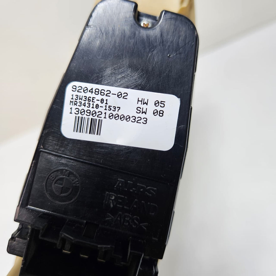 2010-2019 BMW 7 Series F01 F02 F03 F04 740i Rear Window Lifter Switch 9204862 USED