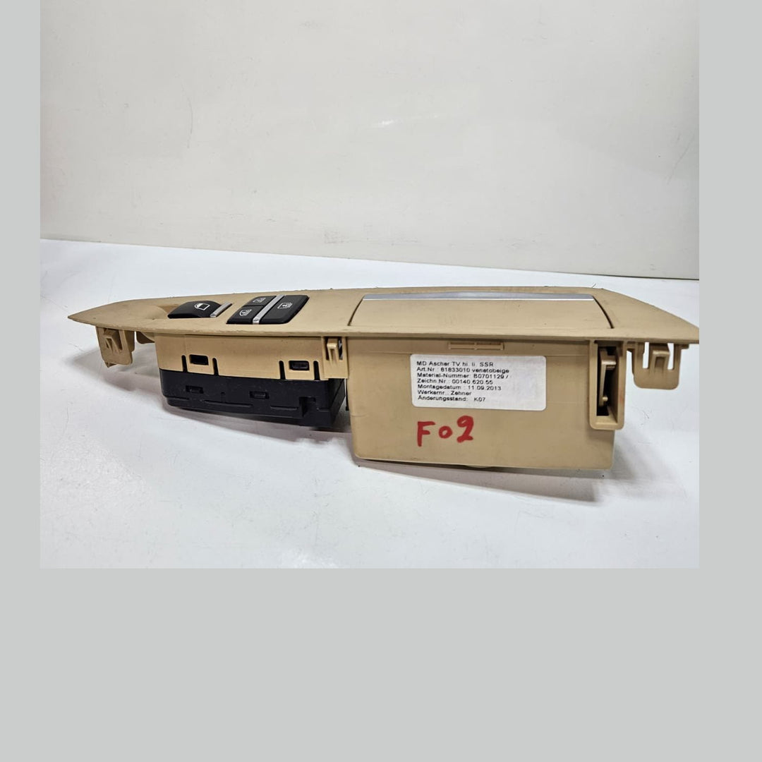2010-2019 BMW 7 Series F01 F02 F03 F04 740i Rear Window Lifter Switch 9204862 USED