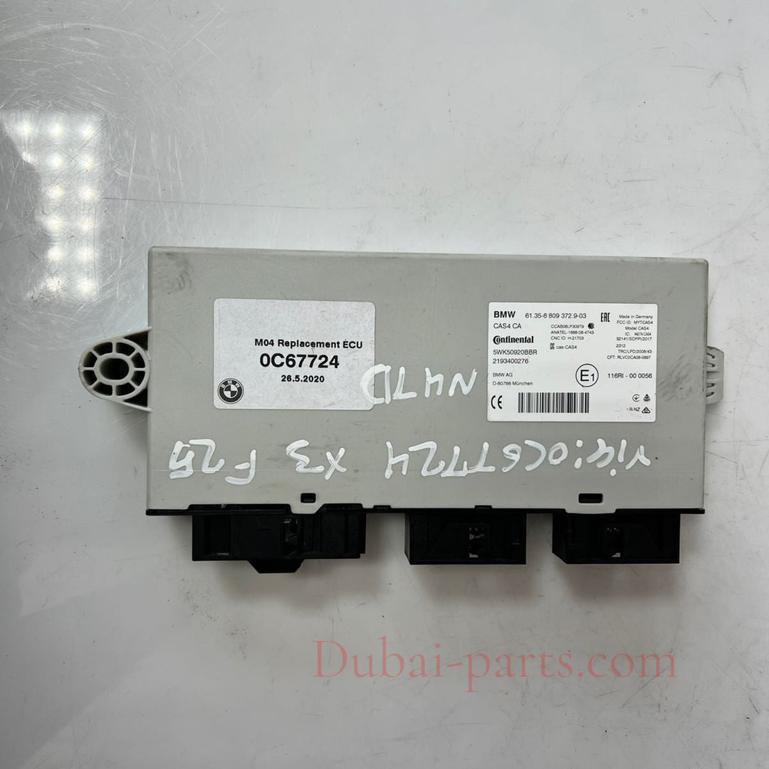 BMW X3 F25 / F10 N47 Engine ECU Set DDE + CAS  (8574092) – OEM
