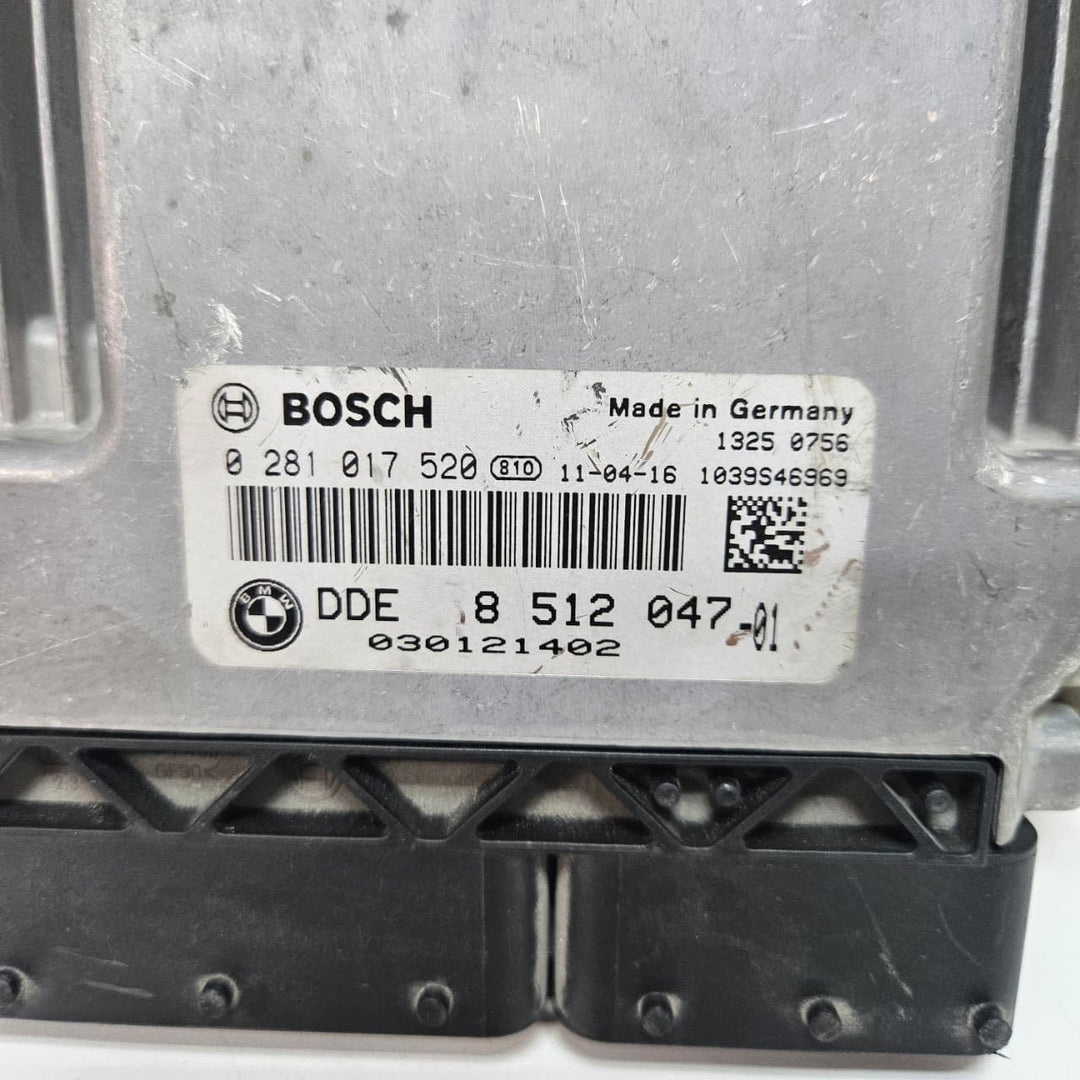 BMW 3 Series E90 320D Engine Control Unit ECU 2.0D Diesel DDE Bosch 8512047 USED